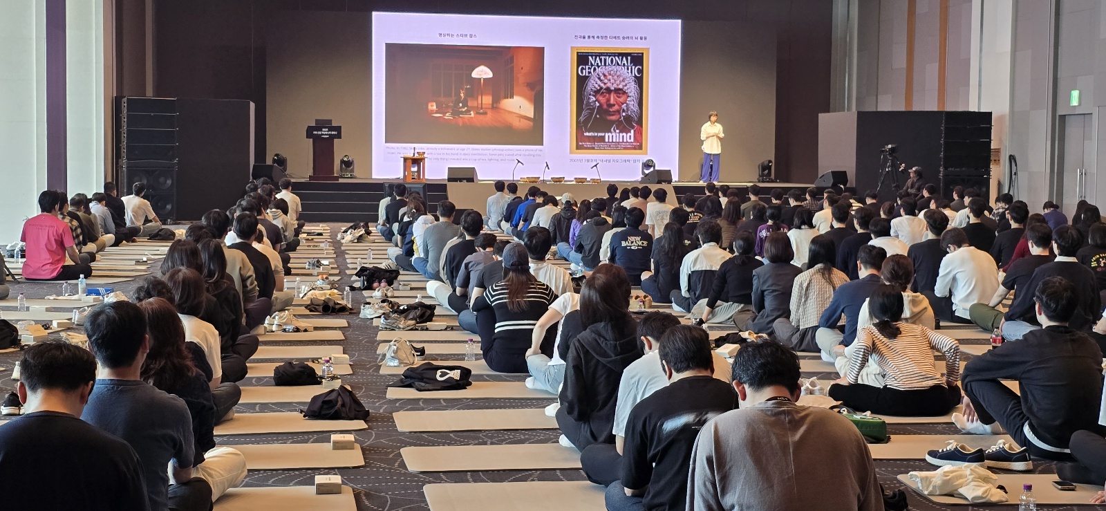 기업·기관 대상 회복형 예술명상 워크숍 참여 장면